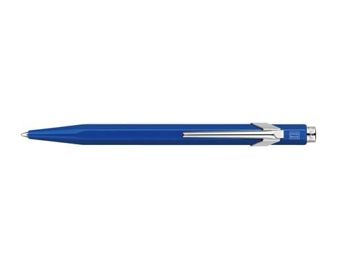 Caran dAche Kugelschreiber 849 blau mit Goliath Patrone blau M