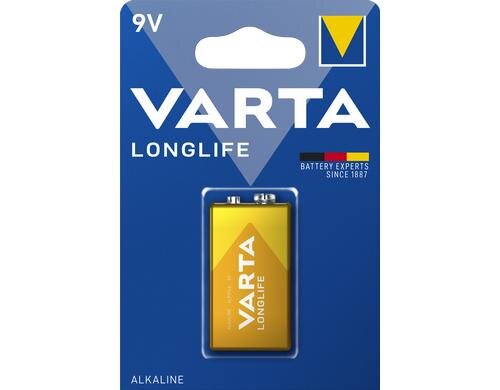 Varta Longlife Extra 9V 1er Bli