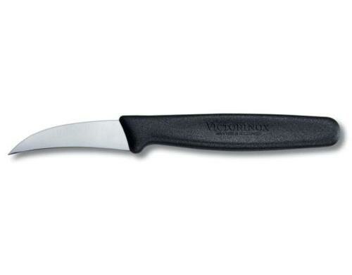 Victorinox Tourniermesser 6cm schwarz Gebogene Klinge