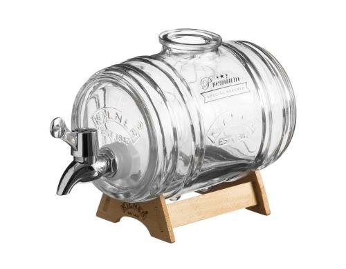 Kilner Getränkespender Fass 1 Liter H: 25cm, Durchmesser 14.4cm