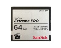 SanDisk CFast Card Extreme Pro 64GB Lesen 525MB/s,...