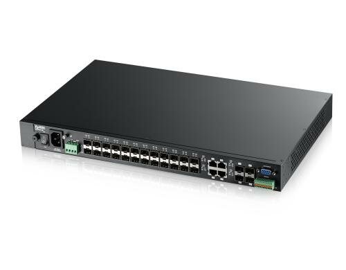 Zyxel MGS3520-28F, 28Port-Switch, 10G opt. 19, 24xSFP, Layer 2 managed