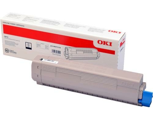 OKI Toner 46471116 black, C800 ca. 5000 Seiten, ISO/IEC 19798