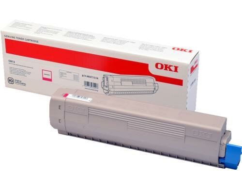 OKI Toner 46471114 magenta, C800 ca. 5000 Seiten, ISO/IEC 19798