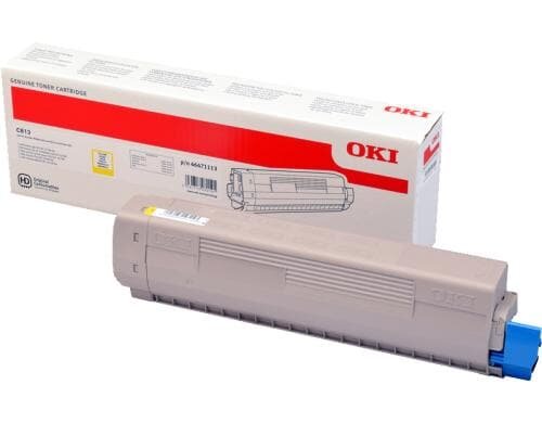 OKI Toner 46471113 yellow, C800 ca. 5000 Seiten, ISO/IEC 19798