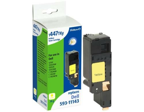 Pelikan Toner DELL 593-11143, yellow 1400 Seiten