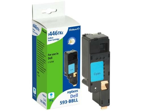 Pelikan Toner DELL 593-BBLL, cyan 1400 Seiten