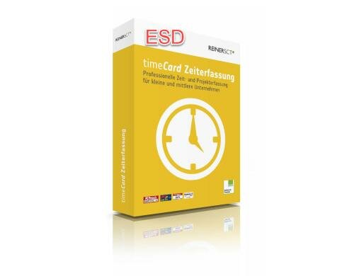 ReinerSCT timeCard 6 Zeit 100 MA ESD Zeiterfassung  Erweiterung 100 Mitarb. ESD