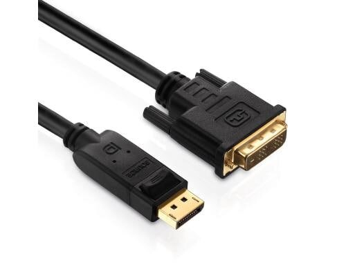 PureInstall, DisplayPort zu DVI Kabel, 7.5m Display Port zu DVI