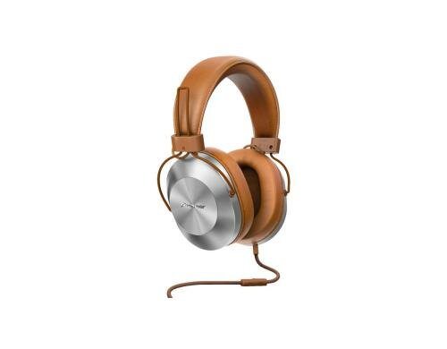 Pioneer SE-MS5T-T, Over-Ear Kopfhörer Braun, Hi-Res Audio, Mikrofon