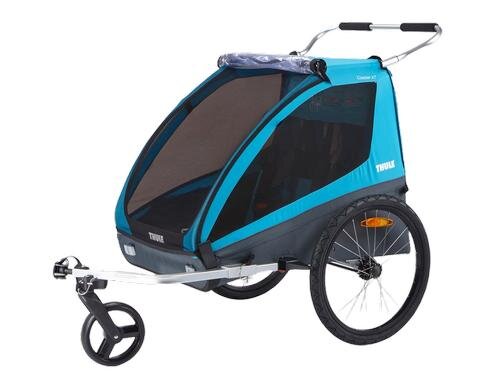THULE Coaster XT (2 Plätzer) Blau, inkl. Strollerrad