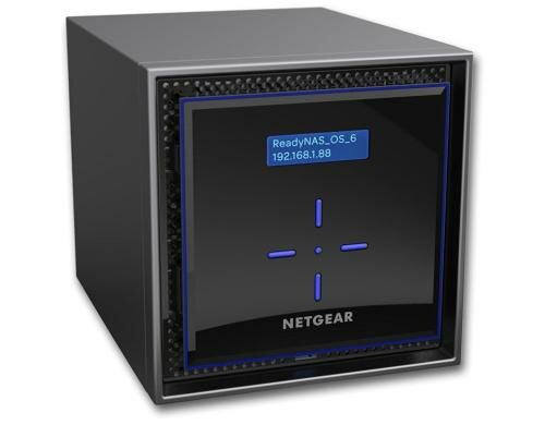 Netgear ReadyNAS 424: 4-Bay, ohne HDD 2x USB 3.0, 1x eSata, 2x GLAN