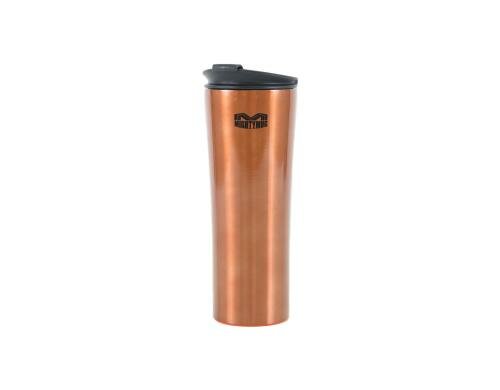 Torimex Thermobecher Mighty Mug Stahl GB braun, gross