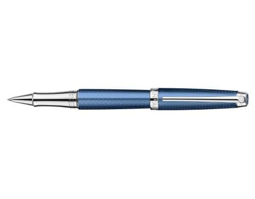 Caran d`Ache Roller Léman Grand Bleu mit Goliath Patrone blau M