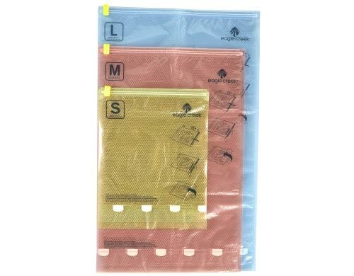 Eagle Creek Pack-It CompressionSac Set SML S: 2.5 Liter, M: 6 Liter, L: 13 Liter