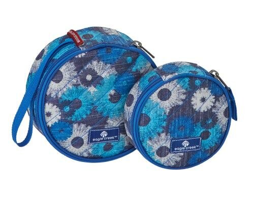 Eagle Creek Pack-It Quilted Circle Set S: 0.5 Liter, M: 1.2 Liter, Farbe: Dai Blau