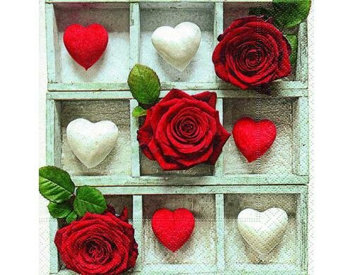 Paper + Design You are loved Servietten 33x33 cm, 20 Stück