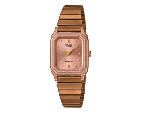 Casio LQ-400R-5AEF Edelstahlarmband, Gold