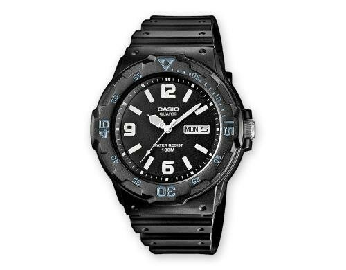 Casio MRW-200H-1B2VEF Resinarmband, Wasserdichtigkeit 100m