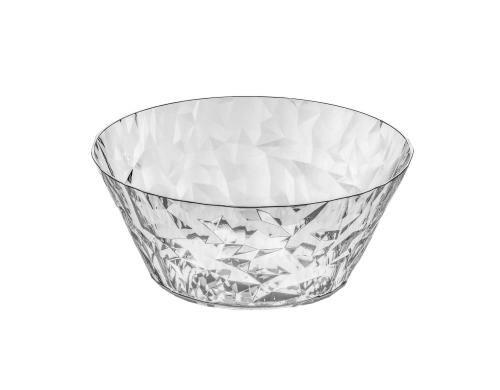 Koziol Salatschüssel Crystel 2.0 klar Grösse 27x27x11.5cm, spülmaschinenfest