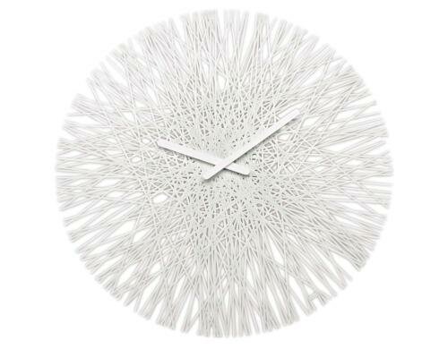 Koziol Wanduhr Silk weiss Grösse 3.5x44.8x44.8cm, Quarzuhrwerk