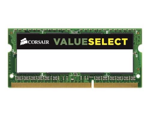 Corsair ValueSelect SO-DDR3L 8GB PC3-1600 1600MHz, CL11-11-11-29, 1.35V, 204Pin