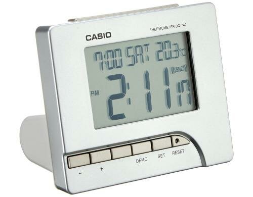Casio, Wecker, DQ-747-8EF Schlummerfunktion, Tagesalarm, LED