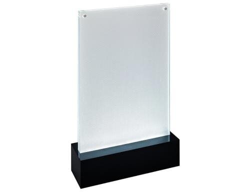 Sigel LED-Tischaufsteller A4 Acryl, exkl. Batterien