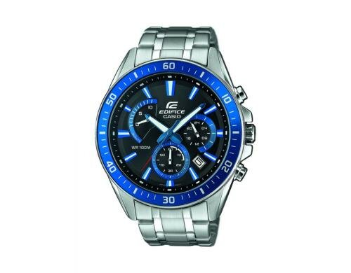 Casio EDIFICE EFR-552D-1A2VUEF Edelstahlarmband, Wasserdichtigkeit 100m