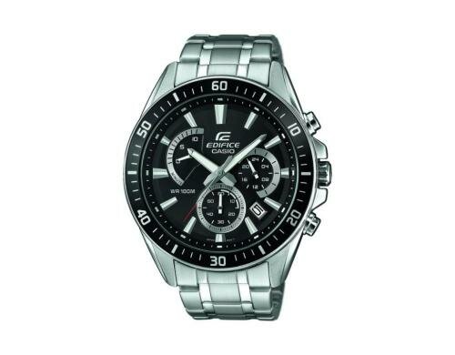 Casio EDIFICE EFR-552D-1AVUEF Edelstahlarmband, Wasserdichtigkeit 100m