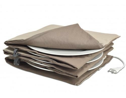 Solis Tellerwärmer Maxi Gourmet 865 bis 10 Teller 32cm, taupe/anthrazit