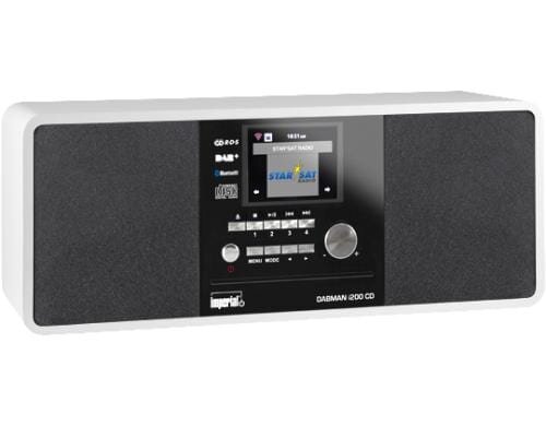 Imperial Dabman i200, DAB+/Internetradio/CD DAB+, CD, Internetradio, UPnP, weiss