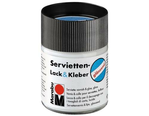 Marabu Servietten-Lack & Kleber glänzend, 50 ml