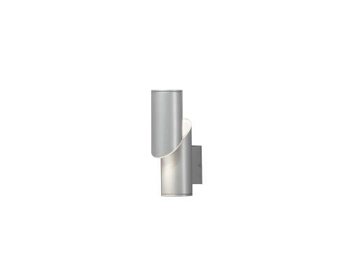 Konstsmide LED Wandleuchte Imola grau 7x 1W LED, 560lm, IP54, 3000K, Alu