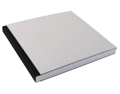 Kunst + Papier Projektskizzenbuch, schwarz 144 Seiten, 21x21cm, 100gm