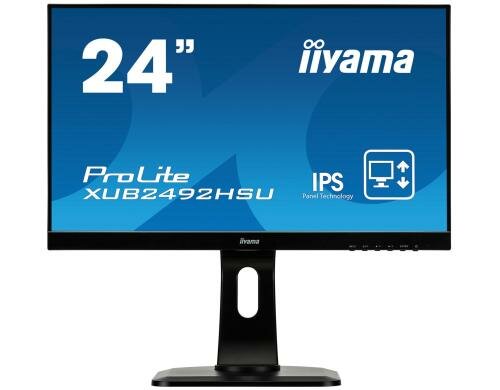 iiyama XUB2492HSU-B1 24, 16:9 1920x1080 5ms, 250cd, VGA, HDMI, DP, USB, IPS