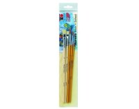 Marabu Pinsel-Set Basic + School 5 verschiedene Pinsel