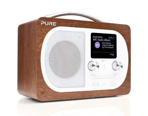 Pure DAB+ Radio Evoke H4 BT BT, Farbdisplay, Weckfunktion und Timer