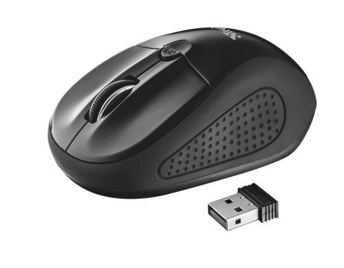 Trust Primo Wireless Mouse black USB Mikroempfänger 2.4GHz