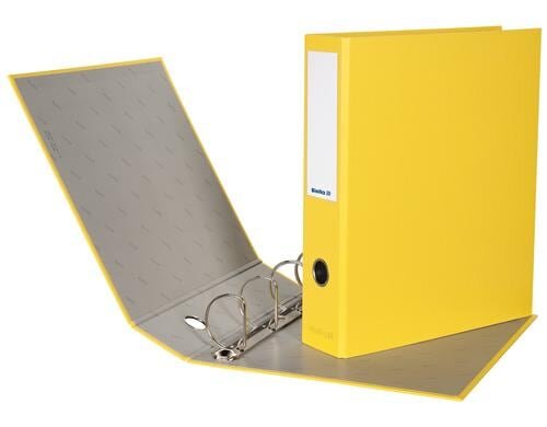 Biella Zeigebuch Dinor-Quatro 7cm gelb 4-Ring, 1 Stück