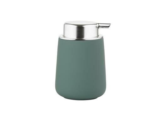 Zone Seifenspender Nova Petrol H:11.5cm D:8cm, Porzellan