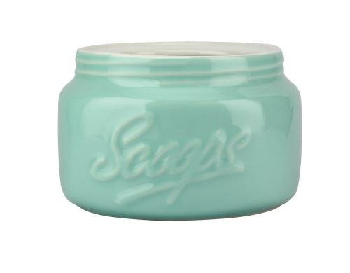 Barbuzzo Maison Ceramic Eisbecher grün Anzahl 2er Set