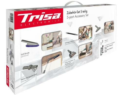 Trisa Zubehörset zu Quick Clean Prof. 5-teilig