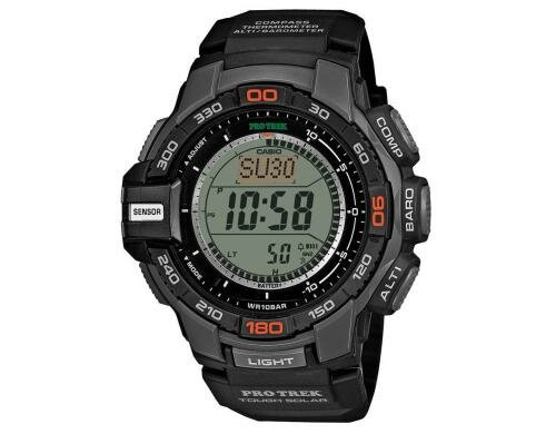 Casio PRG-270-1ER Resinarmband, Solar,Thermometer, Kompass