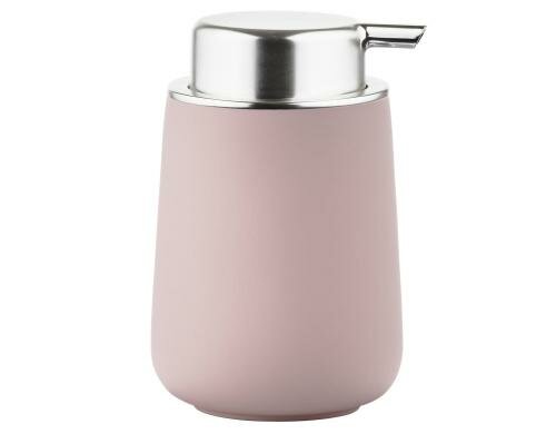 Zone Seifenspender Nova rose H:11.5cm D:8cm, Porzellan, 250ml
