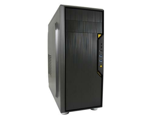 Lc-Power Midi Tower LC-7018B-ON 2x 5.25 ext., 2x 3.5, 2x 2.5 intern