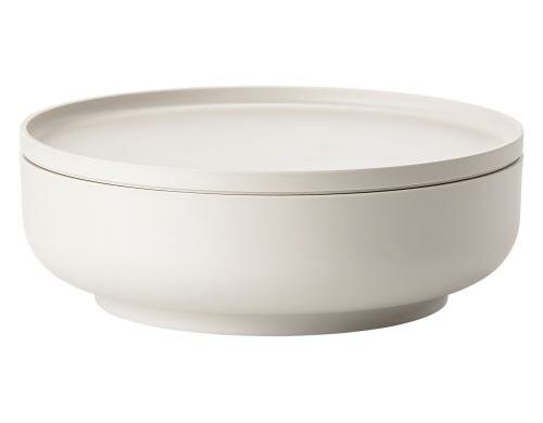 Zone Schale 2 Liter warm grey Melamin, Grösse 24x7cm