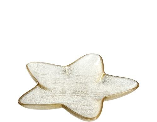 LEONARDO Sternschale 39 gold Stellato 1 Stück, Weihnachtsartikel