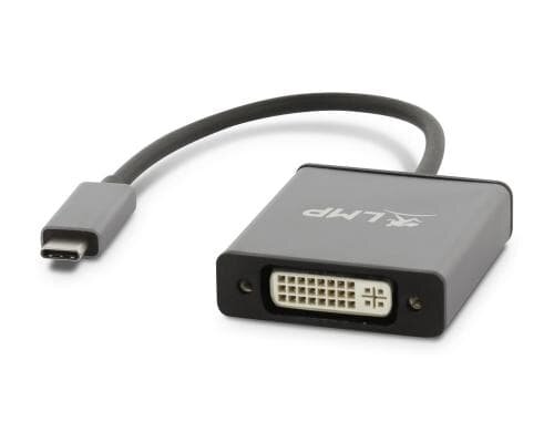LMP USB-C 3.1 zu DVI Adapter Aluminium Gehäuse, spacegrau