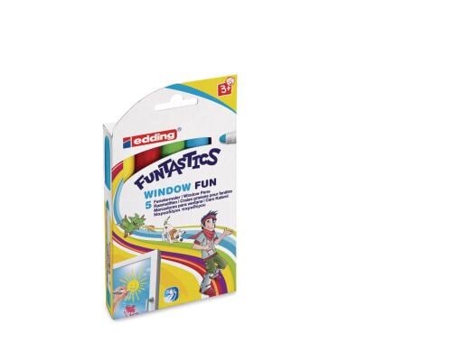 Edding Windowmarker 16 Funtastics 5er-Set assortiert